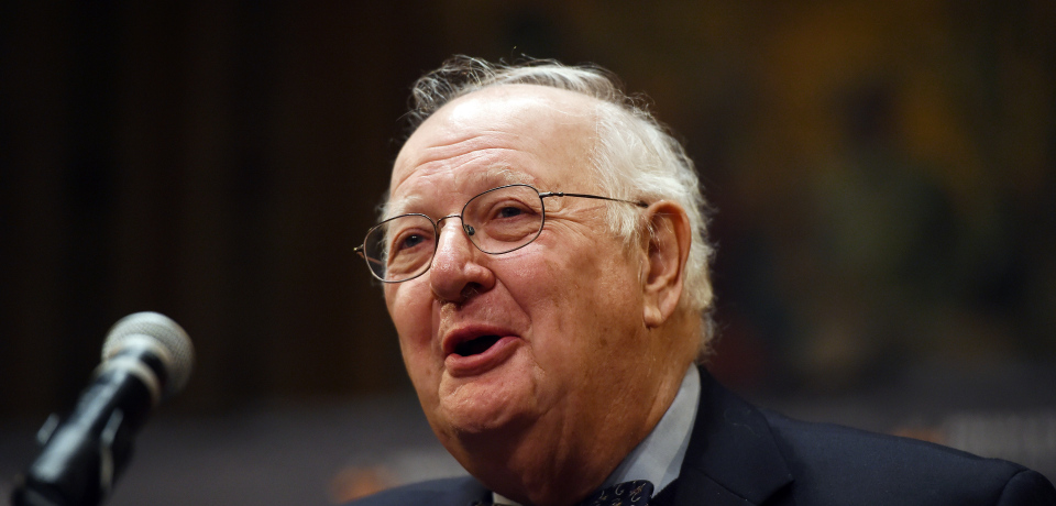 US-British microeconomist Angus Deaton speaks during a press conference after winning the Nobel Prize for Economics at Princeton University in Princeton, New Jersey, on October 12, 2015. Deaton won the Nobel Economics Prize for groundbreaking work using household surveys to show how consumers, particularly the poor, decide what to buy and how policymakers can help them. AFP PHOTO/JEWEL SAMAD (Photo credit should read JEWEL SAMAD/AFP/Getty Images)