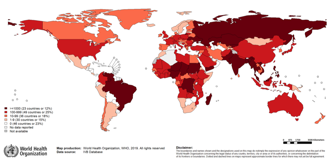 WHO-Measles rates